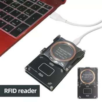 Proxmark3 MAX Kit считыватель бейджей 13,56 МГц 125 кГц умный программатор записывающее устройство Type-C + Micro NFC писатель смарт-карт RFID NFC копир для карт