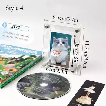 Прозрачная акриловая фоторамка SFG HOUSE