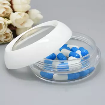 Прозрачная акриловая капсула, 30 шт., 20 г, 30 г, 50 г