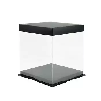 Прозрачная картонная подарочная коробка CYZIWEIN