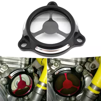 Прозрачная крышка масляного фильтра двигателя мотоцикла для SUZUKI DRZ400S DRZ400E 2000-2021 / DR-Z 400SM 05-21 / DRZ 400 2000-2004