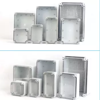 Прозрачная крышка серии IP67 AG, наружная Водонепроницаемая электрическая распределительная коробка «сделай сам», корпус из АБС-пластика, Электронная распределительная коробка