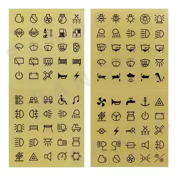 Прозрачная наклейка для переключателя, наклейка для автомобиля, лодки, грузовика, прицепа, приборной панели, панели переключателей, прозрачные водонепроницаемые наклейки