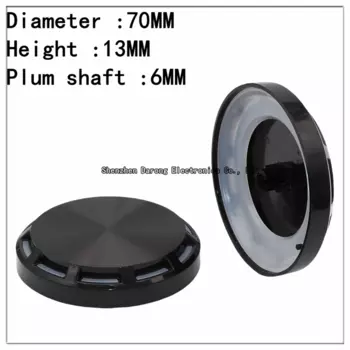 Прозрачная пластиковая крышка ручки потенциометра 6мм