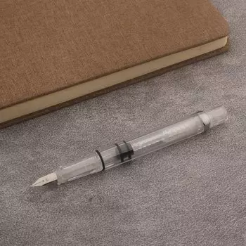 Прозрачная пластиковая перьевая ручка Chouxiongluwei EF F