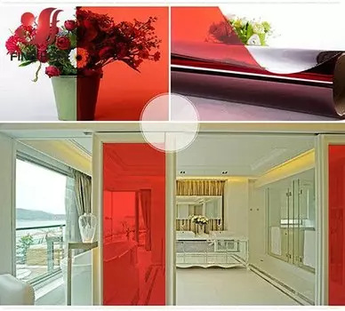 Прозрачная самоклеящаяся оконная пленка 20x30/20x120/40x120 см