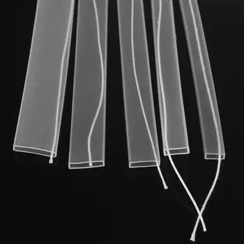 Прозрачная силиконовая трубка для светодиодной ленты teopek