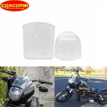 Прозрачная сменная защита для лобового стекла мотоцикла передняя фара обтекатель капота маска ветрозащитный комплект для Sportster Iron 883 XL883N