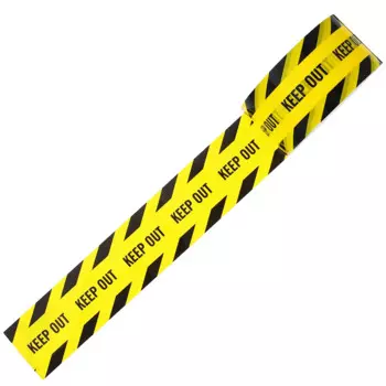 Прозрачная стена, заводская предупреждающая полоса, клейкая лента, черный цвет, предупреждающая самоклеящаяся наклейка, светоотражающая