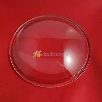 Прозрачная Светодиодная лампа высокой мощности 108 мм, 55-90 градусов, светодиодсветильник 50-200 Вт для самостоятельной сборки