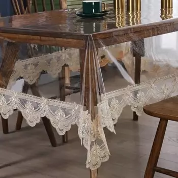 Прозрачная водонепроницаемая скатерть Julliette Dream