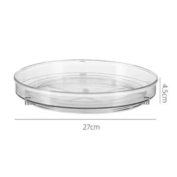 Прозрачная вращающаяся подставка для специй