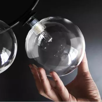 Прозрачное стекло для люстр IWP