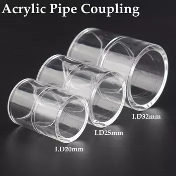 Прозрачные акриловые фитинги NuoNuoWell для аквариума 20-32 мм
