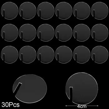 Прозрачные акриловые винные бокалы с картами бабочки 5/30 шт.