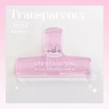 Прозрачные акриловые зажимы для скрапбукинга 50 шт