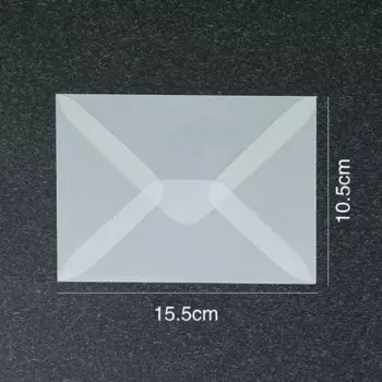 Прозрачные бумажные конверты MOONBIFFY для хранения