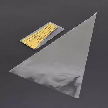 Прозрачные конусные пакеты ZQNYCY 50 шт.