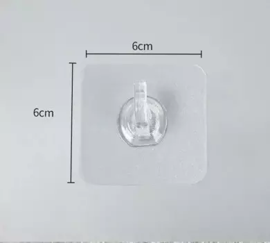 Прозрачные крючки HARKO 5/10 шт