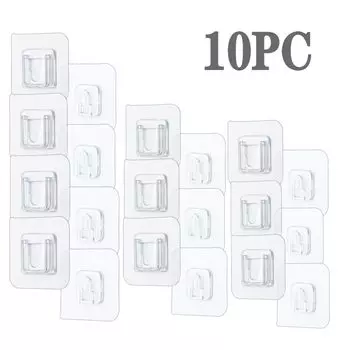 Прозрачные настенные крючки OIMG