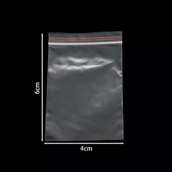 Прозрачные пакеты для хранения украшений St.kunkka, 100 шт.