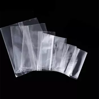 Прозрачные пакеты для упаковки DLHRB 100 шт.