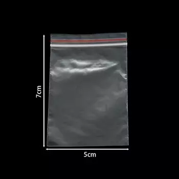 Прозрачные пакеты на молнии AGCFABS для ювелирных изделий