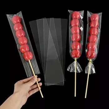 Прозрачные пакеты OPP с завязочками CYZIWEI