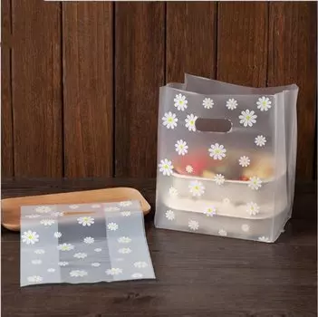 Прозрачные пакеты с ручкой для подарков Ouyesyyds, 50 шт