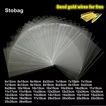 Прозрачные пакеты StoBag 6x12 см