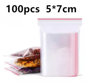 Прозрачные пакеты zip lock Leotrusting 50 микрон 100 шт.