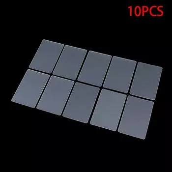 Прозрачные пластиковые визитные карточки JETTING