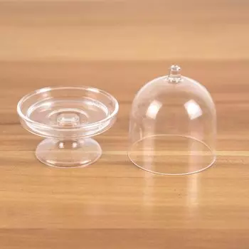 Прозрачные подставки для кексов ZQCXLD, 4 шт.