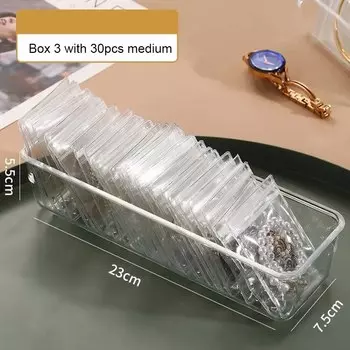 Прозрачные ПВХ пакеты для ювелирных изделий