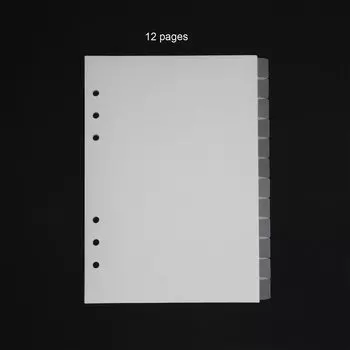 Прозрачные разделители листов для блокнотов SHARKBANG A5/A6/A7