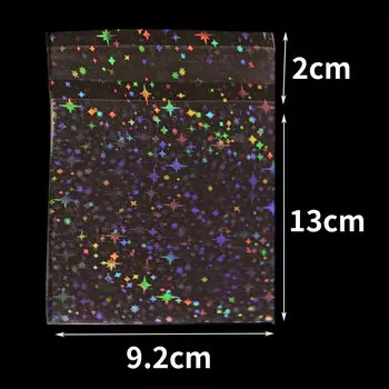 Прозрачные самоклеящиеся пакеты для украшений BERICHHA