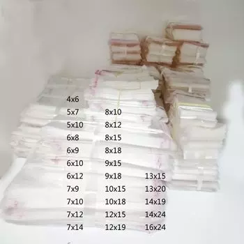Прозрачные самоклеящиеся пакеты ruihaoyu 1000 шт.