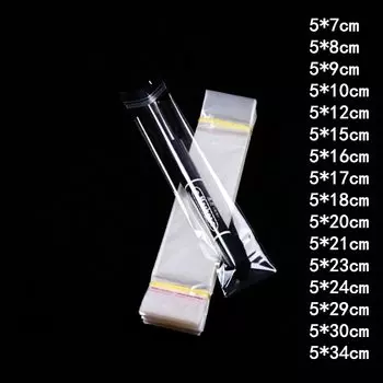 Прозрачные самоклеющиеся пакеты StoBag 5x7 см 1000 шт