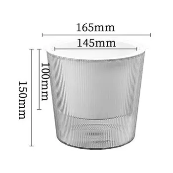 Прозрачные самополивающиеся горшки ACRDDK