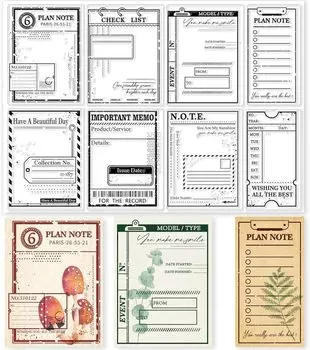 Прозрачные штампы Arricraft для скрапбукинга