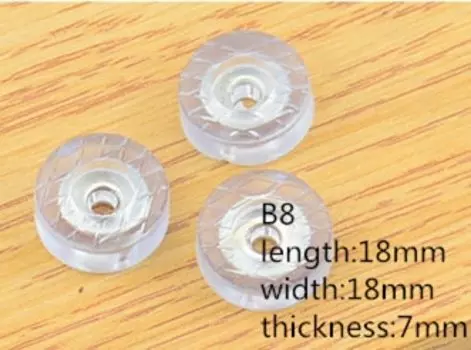 Прозрачные силиконовые защитные накладки для мебели KK&FING, 10 шт.