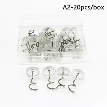 Прозрачные твист-гвозди для крепления дивана SHNGki