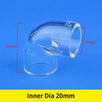 Прозрачные угловые фитинги SgooHan 16-50 мм