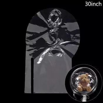 Прозрачные воздушные шары BOBO 30 и 22 дюйма