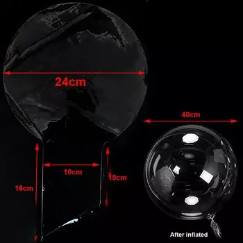 Прозрачные воздушные шары БОБО YSOIHF