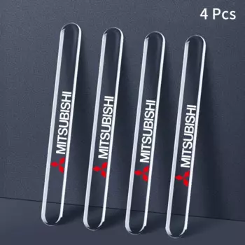 Прозрачные защитные наклейки на дверную ручку Mitsubishi Lancer Mirage Pajero Asx 10 Outlander 3 l200