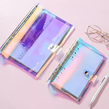 Прозрачный 6-кольцевой блокнот Coliky