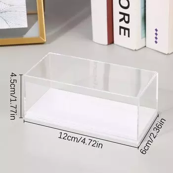 Прозрачный акриловый чехол для модели автомобиля GJCUTE 1:64