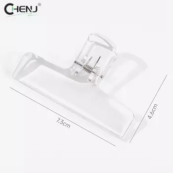 Прозрачный акриловый зажим для бумаги CHENJ