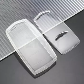 Прозрачный автомобильный чехол для смарт-ключа с 4 кнопками для HYUNDAI 2020 Genesis G70 G80 EQ900 G90, защитный чехол для ключа, аксессуары